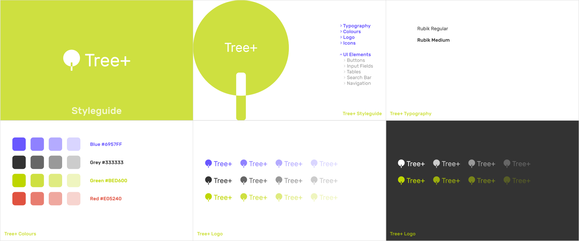Tree Plus branding